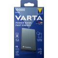 VARTA powerbanka Fast Energy, 10000mAh, USB-C, 2xUSB 3.0, QC, PD, šedá_1906692999