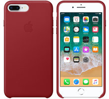 Apple kožený kryt na iPhone 8 Plus / 7 Plus (PRODUCT)RED, červená_1086148239