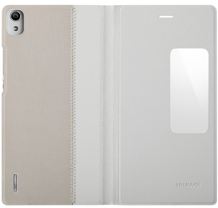 Huawei pouzdro S-View pro P7, bílá (EU Blister)_1142750467