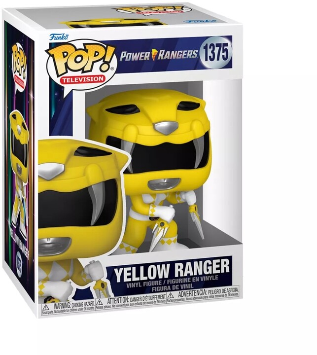 Figurka Funko POP! Strážci vesmíru - Yellow Ranger (Television 1375)_2132078923