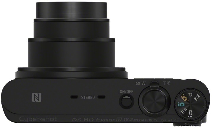 Sony Cybershot DSC-WX350, černá