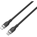 Hyper® nabíjecí kabel Silicone USB-C, 240W, 1m, černá_1634114405