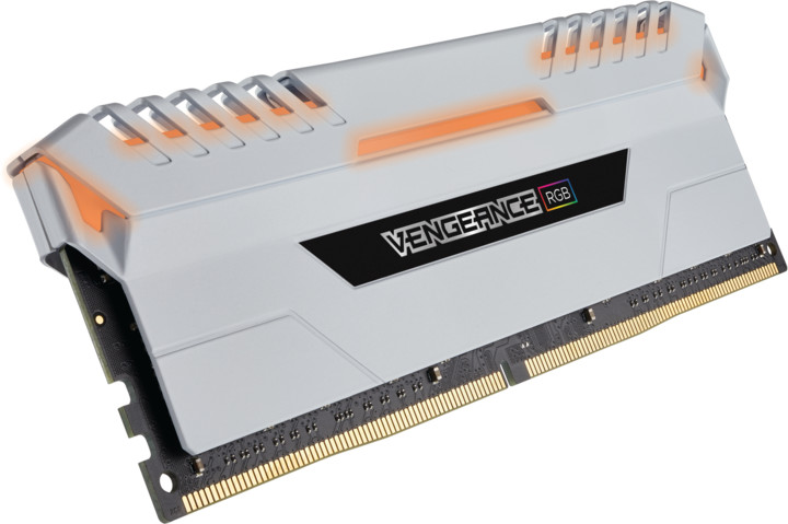 Corsair Vengeance RGB LED 16GB (2x8GB) DDR4 3600, bílá_125923381