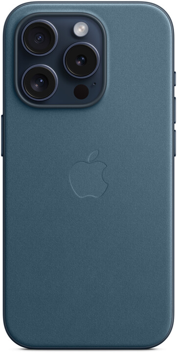 Apple kryt z tkaniny FineWoven s MagSafe na iPhone 15 Pro, tichomořsky modrá_183456931