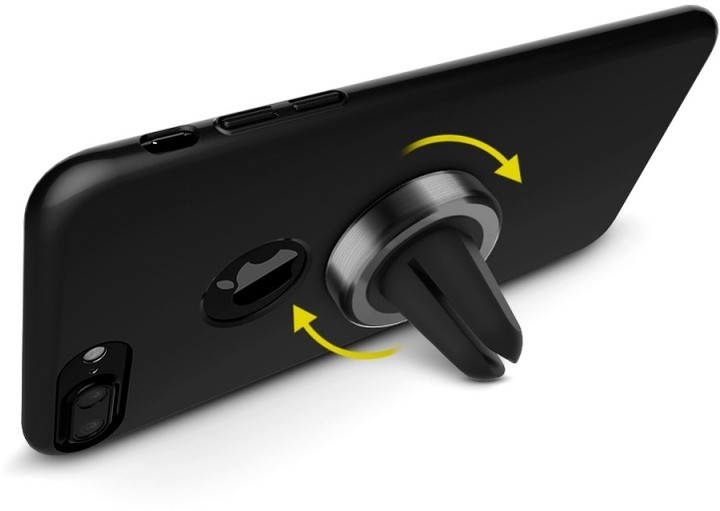 Mcdodo zadní magnetický kryt pro Apple iPhone 7 Plus, černá_394061239