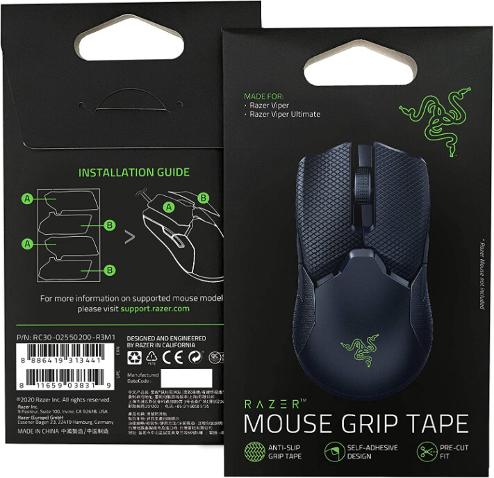 Razer Mouse Grip Tape - Viper/Viper Ultimate
