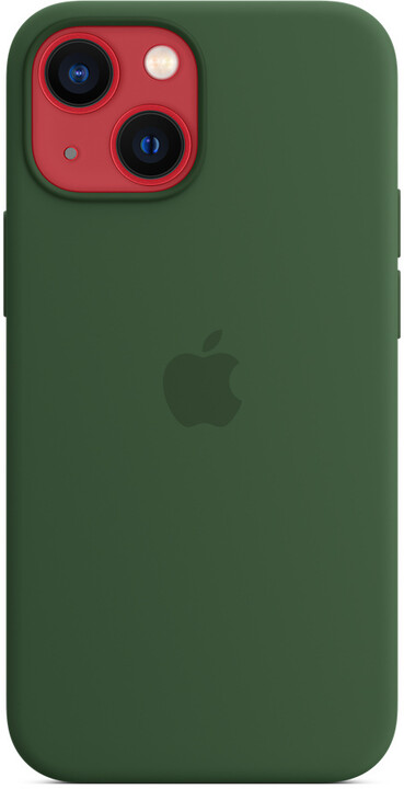 Apple silikonový kryt s MagSafe pro iPhone 13 mini, jetelově zelená_1091016870