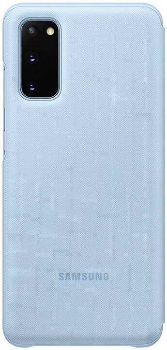 Samsung flipové pouzdro LED View pro Galaxy S20, modrá_1005063828