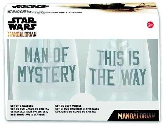 Sklenice Star Wars: The Mandalorian - This Is the Way, 510 ml, 2ks_458113805