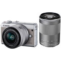 Canon EOS M100 + EF-M 15-45mm IS STM + EF-M 55-200mm IS STM, šedá
