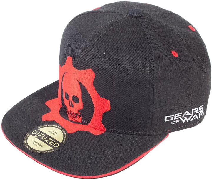Kšiltovka Gears of War - Red Helmet Snapback_1373013035