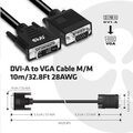 Club3D kabel DVI-A - VGA, UXGA@60Hz, 3m, černá_903356321