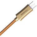 Mcdodo Knight rychlonabíjecí datový kabel microUSB s inteligentním vypnutím napájení, 1m, zlatá_1964504847