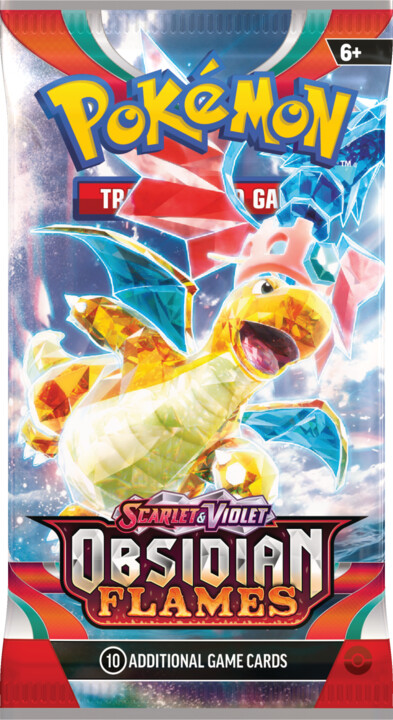 Karetní hra Pokémon TCG: Scarlet &amp; Violet Obsidian Flames - Booster_1961047673