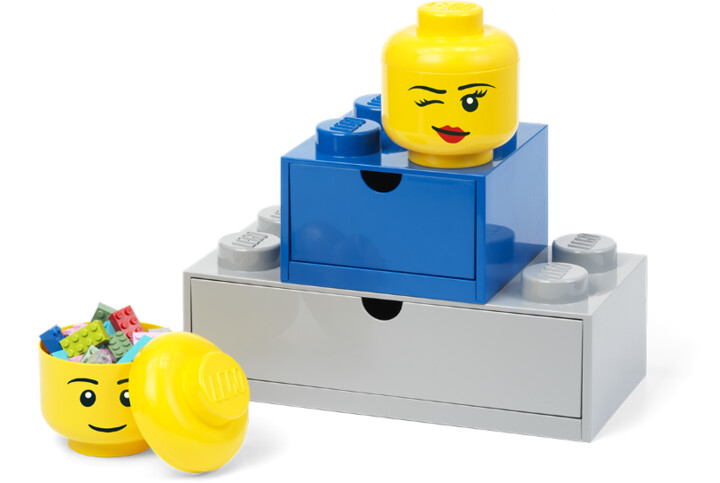 Úložný box LEGO Hlava - silly (mini)_635634631