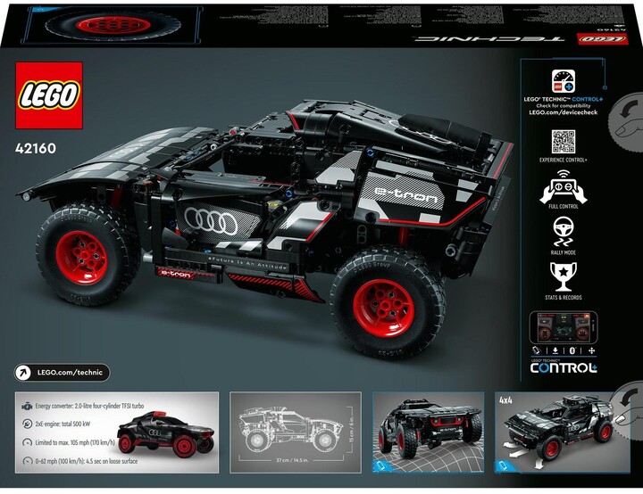 LEGO® Technic 42160 Audi RS Q e-tron, 914 dílků_1519077368