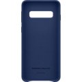 Samsung kožený zadní kryt pro Samsung G973 Galaxy S10, modrá (Navy)_1917175548