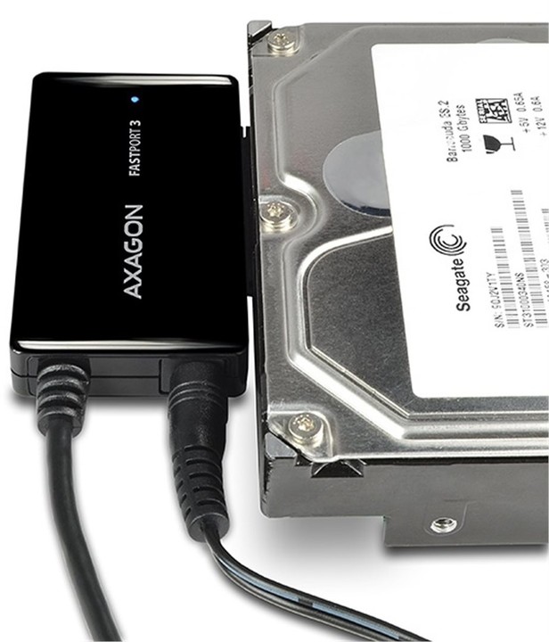 AXAGON ADSA-FP3 USB3.0 - SATA 6G HDD FASTport3 adapter vč. AC
