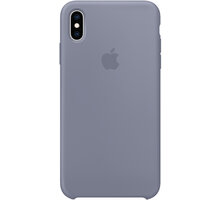 Apple silikonový kryt na iPhone XS Max, levandulově šedá_1898014471