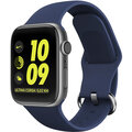 MAX silikonový řemínek MAS11 pro Apple Watch, 42/44mm, tmavě modrá_152508817