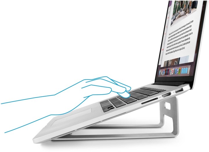 TwelveSouth ParcSlope stojan pro MacBook Pro, MacBook Air a iPad Pro - silver_2079386487