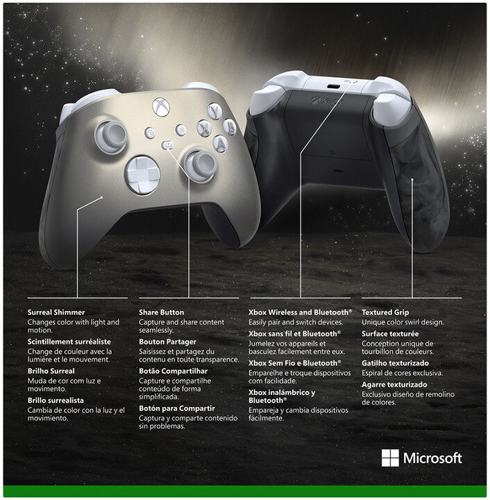 Xbox Series Bezdrátový ovladač, Lunar Shift Special Edition_944781572