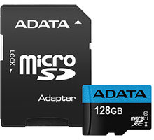 ADATA Micro SDXC Premier 128GB 85MB/s UHS-I U1 + SD adaptér_567633929
