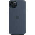 Apple Silikonový kryt s MagSafe pro iPhone 15 Plus, bouřkově modrá_101698867