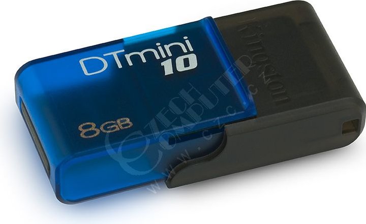 Kingston DataTraveler Mini10 - 8GB, Blue_822183857