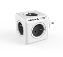 Cubenest PowerCube Original rozbočka-5ti zásuvka, šedá 6974699971047