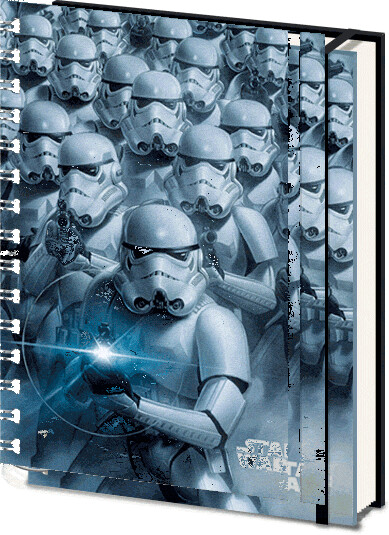 Zápisník Star Wars - 3D Stormtroopers, kroužková vazba (A5)_546199577