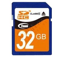 Team SDHC Turbo 32GB Class 6_1049367623