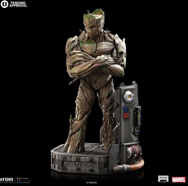 Figurka Iron Studios Marvel: Guardians of the Galaxy 3 - Groot, Art Scale 1/10_42176772