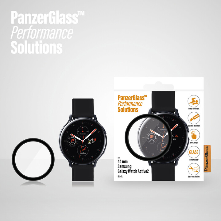 PanzerGlass SmartWatch pro Samsung Galaxy Watch Active 2 (44mm), černé celolepené_598839375