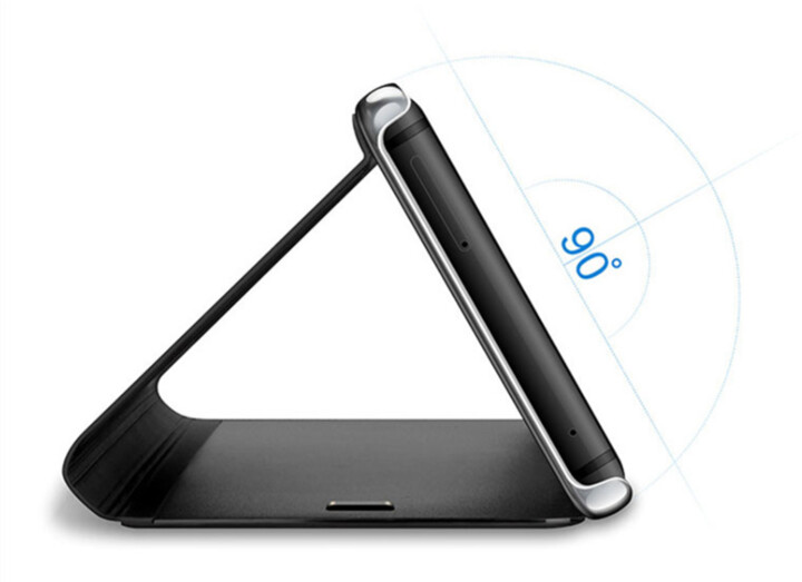 Forever flipové pouzdro smart Clear View pro Xiaomi Mi Note 10 Lite, černá_1568989743