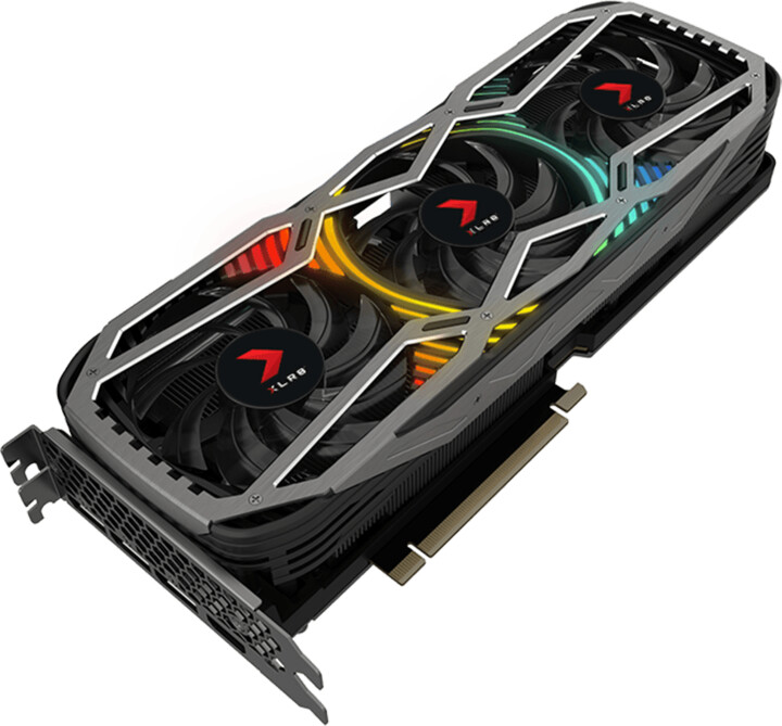 PNY GeForce RTX3080 10GB XLR8 Gaming REVEL EPIC-X RGB Triple Fan Edition, LHR, 10GB GDDR6X_1890460329