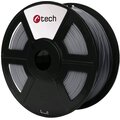 C-TECH tisková struna (filament), PLA, 1,75mm, 1kg, stříbrná_1352443065