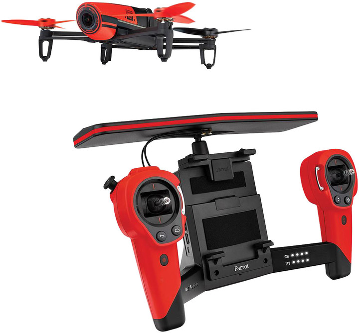 Parrot Bebop Drone &amp; Skycontroller, červená_763709312