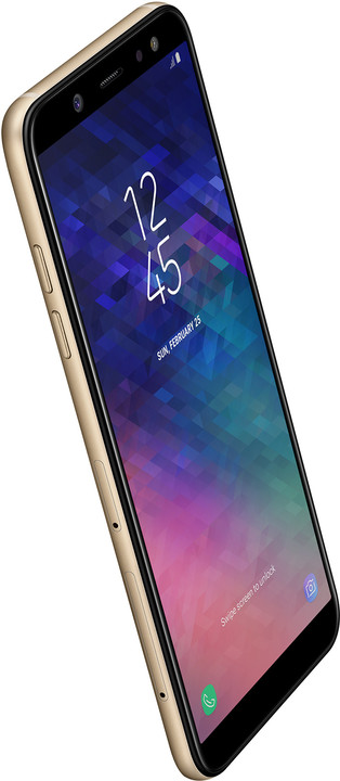 Samsung Galaxy A6 (SM-A600), 3GB/32GB, zlatá_843311483