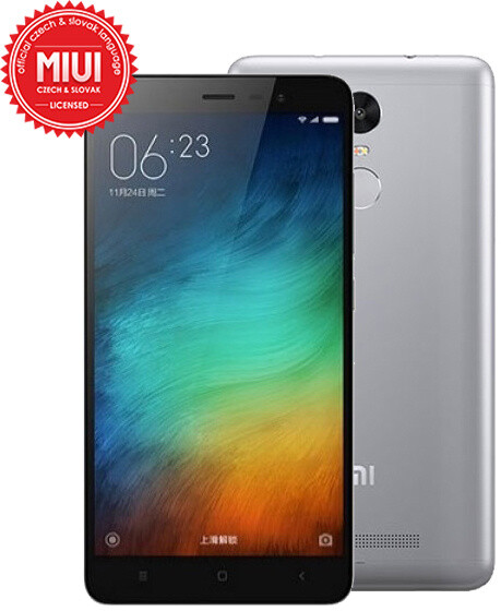 Xiaomi Note 3 - 16GB, šedá_1592310311