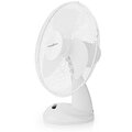 NEDIS stolní ventilátor, 40cm, 45W, rotace, 3 rychlosti, bílá_1434551910