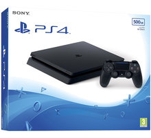 PlayStation 4 Slim, 500GB, černá_1550692839