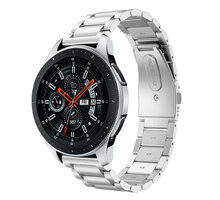 ESES kovový řemínek pro Samsung Watch 46mm/ Samsung Gear S3/ Huawei Watch 2, stříbrná_485286307