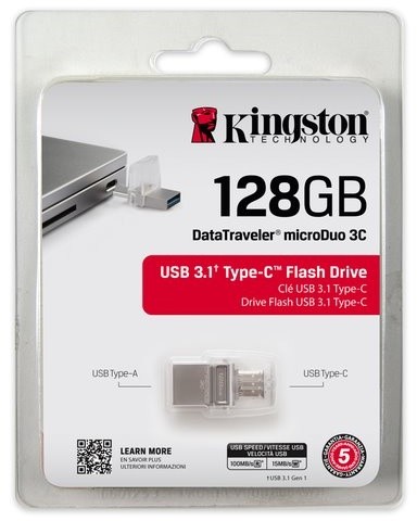 Kingston DataTraveler microDuo 3C 128GB_893966899