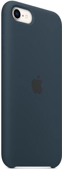 Apple silikonový kryt na iPhone SE (2022), hlubokomořsky modrá_831626635
