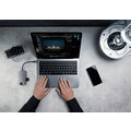 EPICO Hub Multimedia 2 s rozhraním USB-C pro notebooky a tablety - stříbrná_1714373036