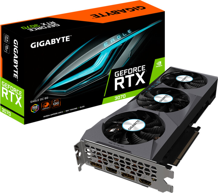GIGABYTE GeForce RTX 3070 EAGLE OC 8G ver. 2.0 LHR, 8GB GDDR6_1026009357