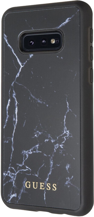 GUESS pouzdro Marble pro Samsung Galaxy S10e, černá_735212282