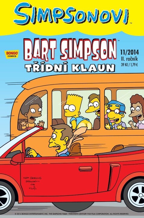 Komiks Bart Simpson: Třídní klaun, 11/2014_1486406646