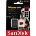 SanDisk Micro SDXC Extreme PRO 128GB 170 MB/s A2 UHS-I U3 V30 + SD adaptér_1423000482